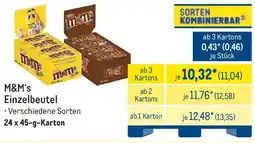 METRO M&M's Einzelbeutel Angebot