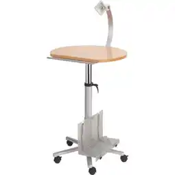 Netto Marken-Discount MAUL Profi-Monitorpult mit Flachbildschirmträger - holz Angebot