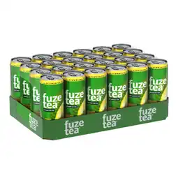 Netto Marken-Discount Fuze Tea Schwarzer Tee Zitrone 0,33 Liter Dose, 24er Pack Angebot