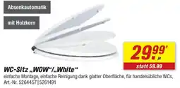 toom Baumarkt WC-Sitz,,WOW"/,,White" Angebot