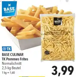 CITTI Markt BASE CULINAR TK Pommes Frites Angebot