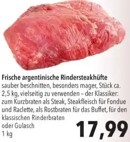 CITTI Markt Frische argentinische Rindersteakhüfte Angebot