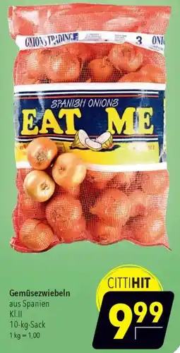 CITTI Markt Gemüsezwiebeln Angebot