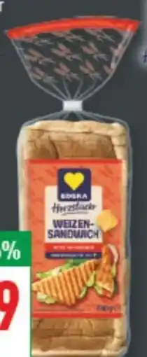 Marktkauf Edeka Herzstücke Weizensandwich Angebot