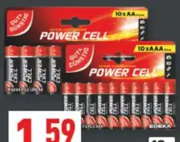 Marktkauf Gut & Günstig Power-Cell-Batterien Mignon AA Angebot