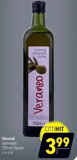 CITTI Markt Olivenöl Angebot