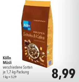CITTI Markt Kölln Müsli Angebot