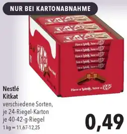 CITTI Markt Nestlé Kitkat Angebot