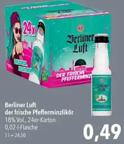 CITTI Markt Berliner Luft der frische Pfefferminzlikör Angebot