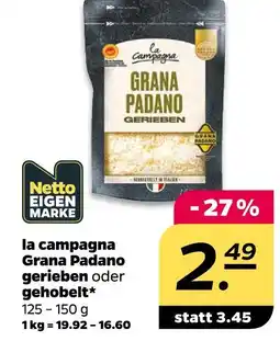 NETTO La campagna grana padano Angebot