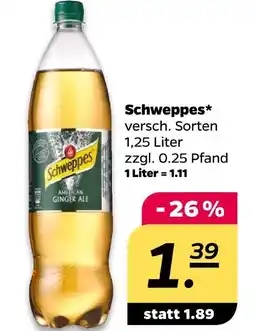 NETTO Schweppes american ginger ale Angebot