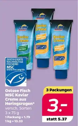 NETTO Ostsee fisch kaviar creme aus heringsrogen Angebot