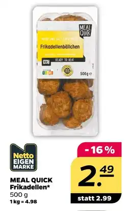 NETTO Meal quick frikadellenbällchen Angebot
