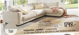 Zurbrüggen Eckgarnitur ,,SAMBIA" Angebot