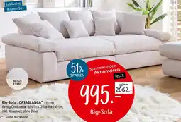 Zurbrüggen Big-Sofa ,,CASABLANCA" Angebot