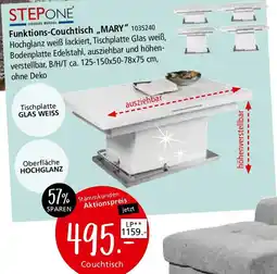 Zurbrüggen STEPONE Funktions-Couchtisch ,,MARY" Angebot