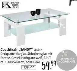 Zurbrüggen Couchtisch ,,SANDY" Angebot