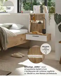 Zurbrüggen Bettanlage ,,DARIA" Angebot