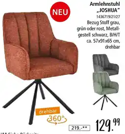 Zurbrüggen Armlehnstuhl ,,JOSHUA" Angebot
