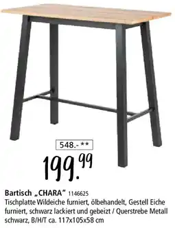 Zurbrüggen Bartisch ,,CHARA" Angebot