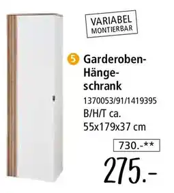 Zurbrüggen Garderoben Hängeschrank Angebot