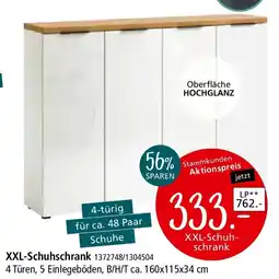Zurbrüggen XORA XXL-Schuhschrank Angebot