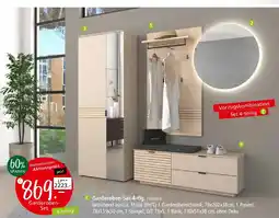 Zurbrüggen Voleo Garderoben-Set Angebot