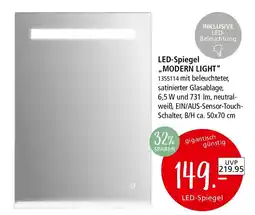 Zurbrüggen LED-Spiegel ,,MODERN LIGHT" Angebot