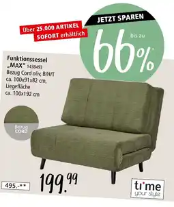 Zurbrüggen time your style Funktionssessel ,,MAX" Angebot