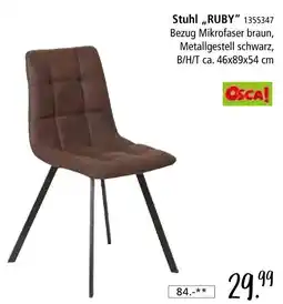 Zurbrüggen Osca stuhl 'ruby' Angebot