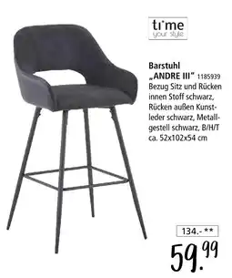 Zurbrüggen Time your style barstuhl „andre iii“ Angebot