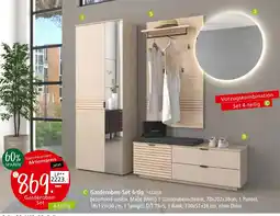 Zurbrüggen Garderoben-set 4-tlg Angebot