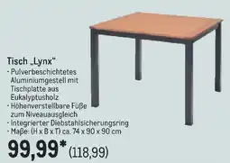 METRO Tisch „Lynx" Angebot