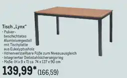 METRO Tisch,,Lynx" Angebot