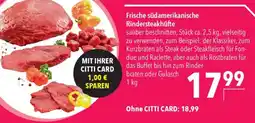 CITTI Markt Frische südamerikanische Rindersteakhüfte Angebot
