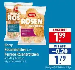 Famila Nord Ost Harry Rosenbrötchen oder Kernige Rosenbrötchen Angebot