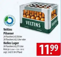 Famila Nord Ost Veltins Pilsener / Helles Lager Angebot