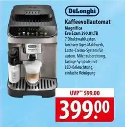 Famila Nord Ost DeLonghi Kaffeevollautomat Magnifica Evo Ecam 290.81.TB Angebot