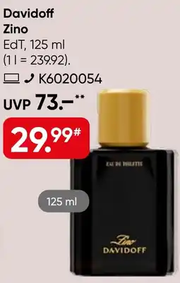 Galeria Davidoff Zino EdT Angebot