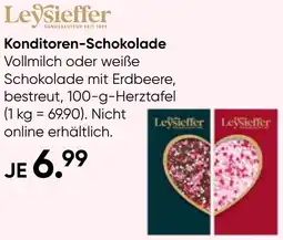 Galeria Leysieffer Konditoren-Schokolade Angebot