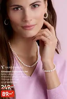 Galeria VANDENBERG Süßwasser-Zuchtperlen-Set Angebot