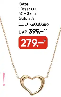 Galeria bella d'oro Kette Angebot