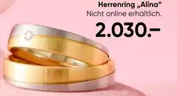 Galeria MONCARA Herrenring ,,Alina" Angebot