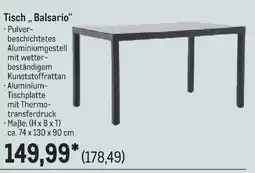 METRO Tisch,, Balsario" Angebot