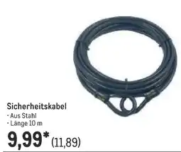 METRO Sicherheitskabel Angebot