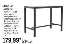 METRO Stehtisch ,,Balsario" Angebot