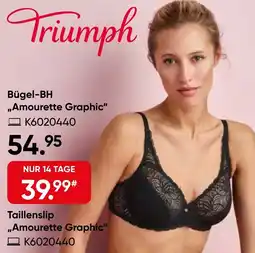 Galeria Triumph Bügel-BH ,,Amourette Graphic Angebot