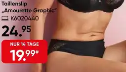 Galeria Triumph Taillenslip ,,Amourette Graphic" Angebot