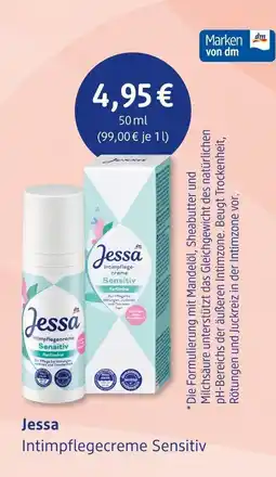 dm drogerie Jessa Intimpflegecreme Sensitiv Angebot
