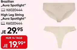 Galeria Triumph Brazilian ,,Aura Spotlight" oder High Leg String ,,Aura Spotlight" Angebot